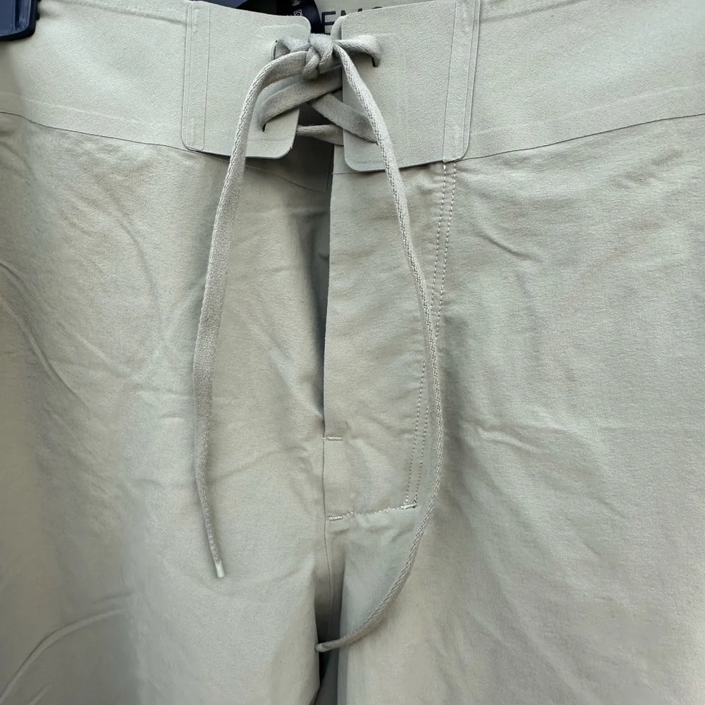 Lululemon Athletica Sage Green Drawstring Shorts